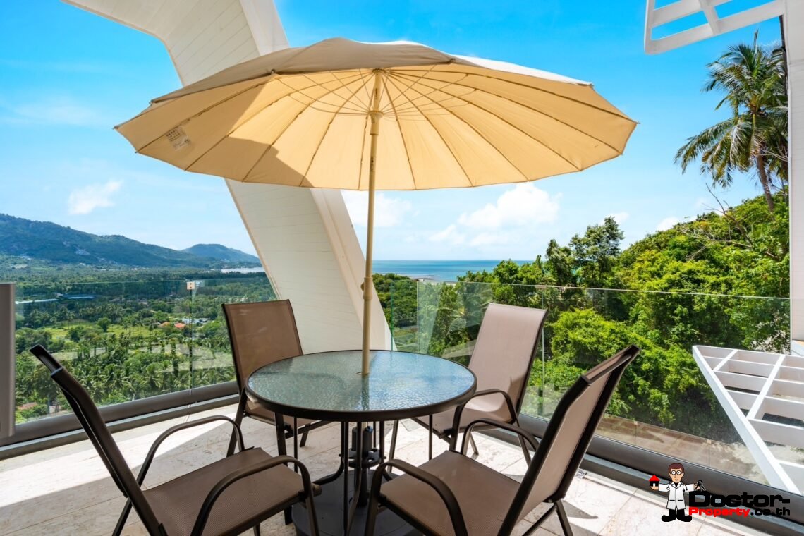 New 3 Bedroom Seaview Villa - Laem Set - Koh Samui - For Sale