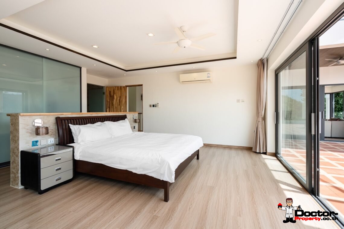 New 3 Bedroom Seaview Villa - Laem Set - Koh Samui - For Sale