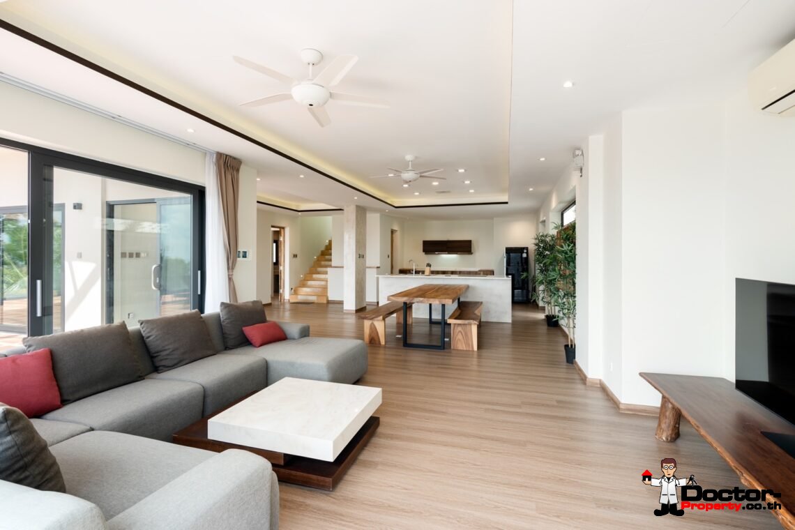 New 3 Bedroom Seaview Villa - Laem Set - Koh Samui - For Sale