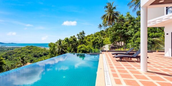 New 3 Bedroom Seaview Villa - Laem Set - Koh Samui - For Sale