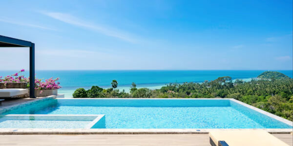 New 3 Bedroom Sea View Villa – Bang Makham, Koh Samui – For Sale