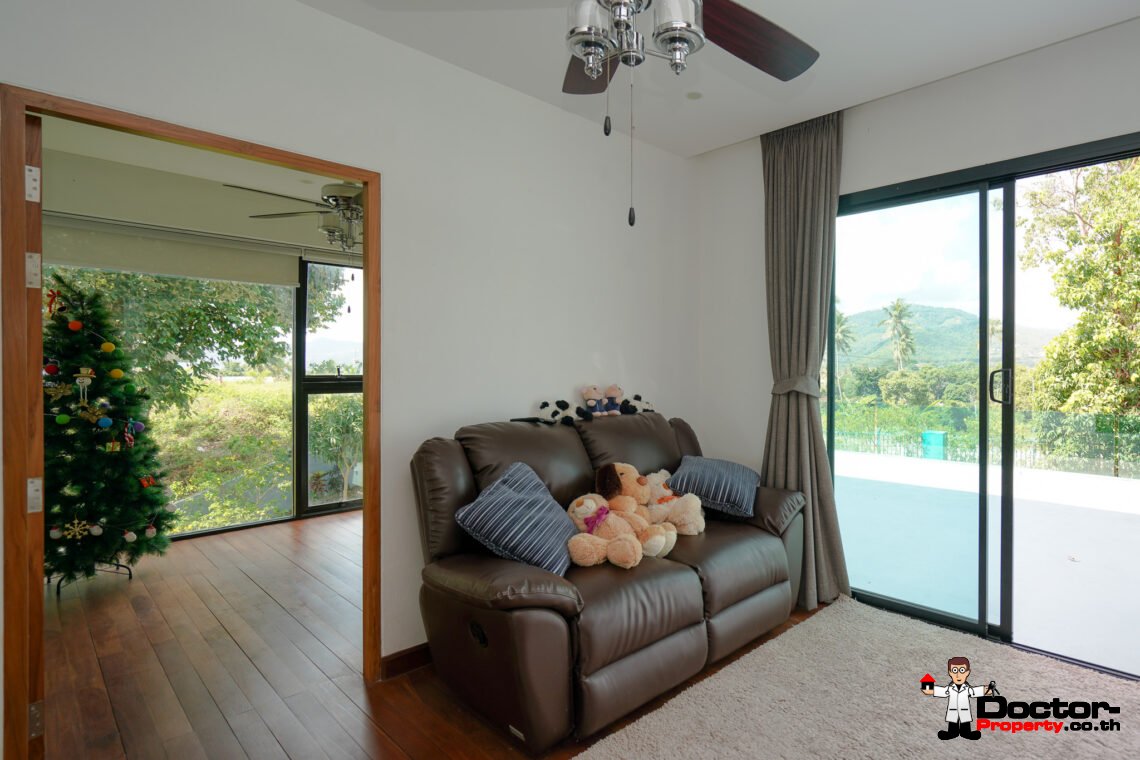 New 5 Bedroom Sea View Villa – Bo Phut, Koh Samui – For Sale