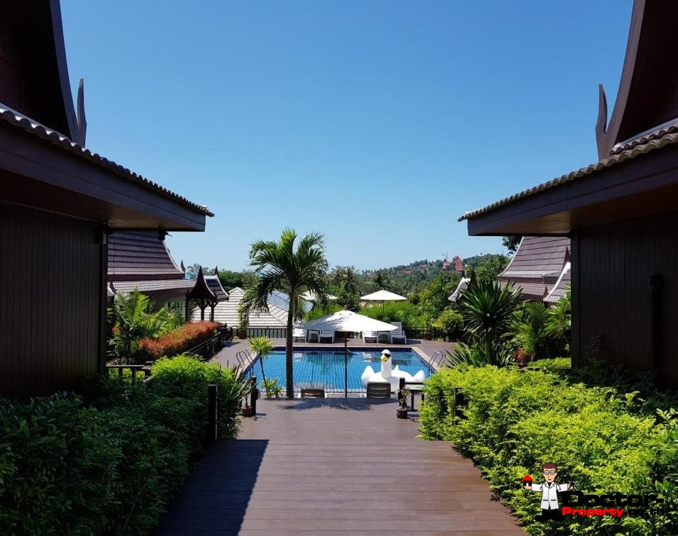 Thai Style Villa Resort – 9 Bedrooms – Plai Laem – Koh Samui – For Sale