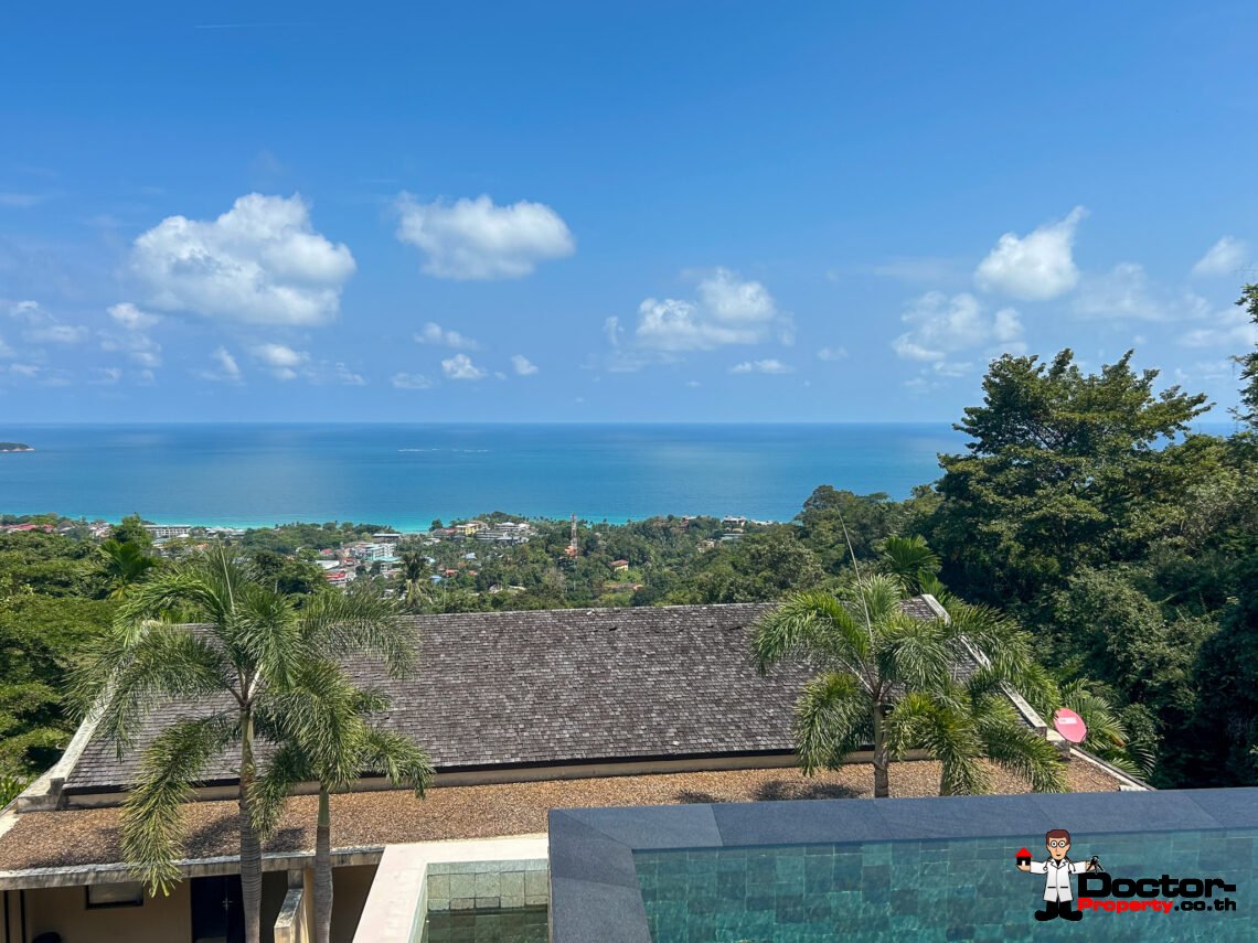 New 3-4 Bedroom Sea View Pool Villa in Chaweng Noi, Koh Samui – For Sale