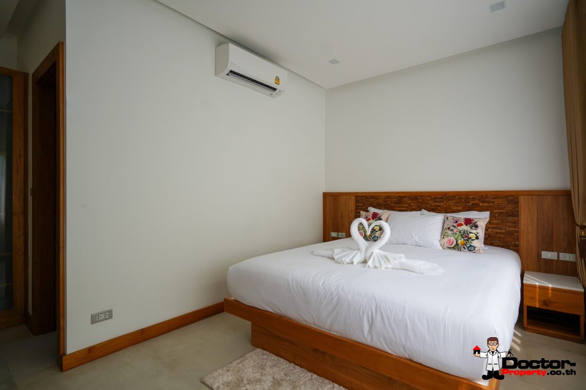 New 4 Bedroom Villa – Sea View – Bophut – Koh Samui – For Sale