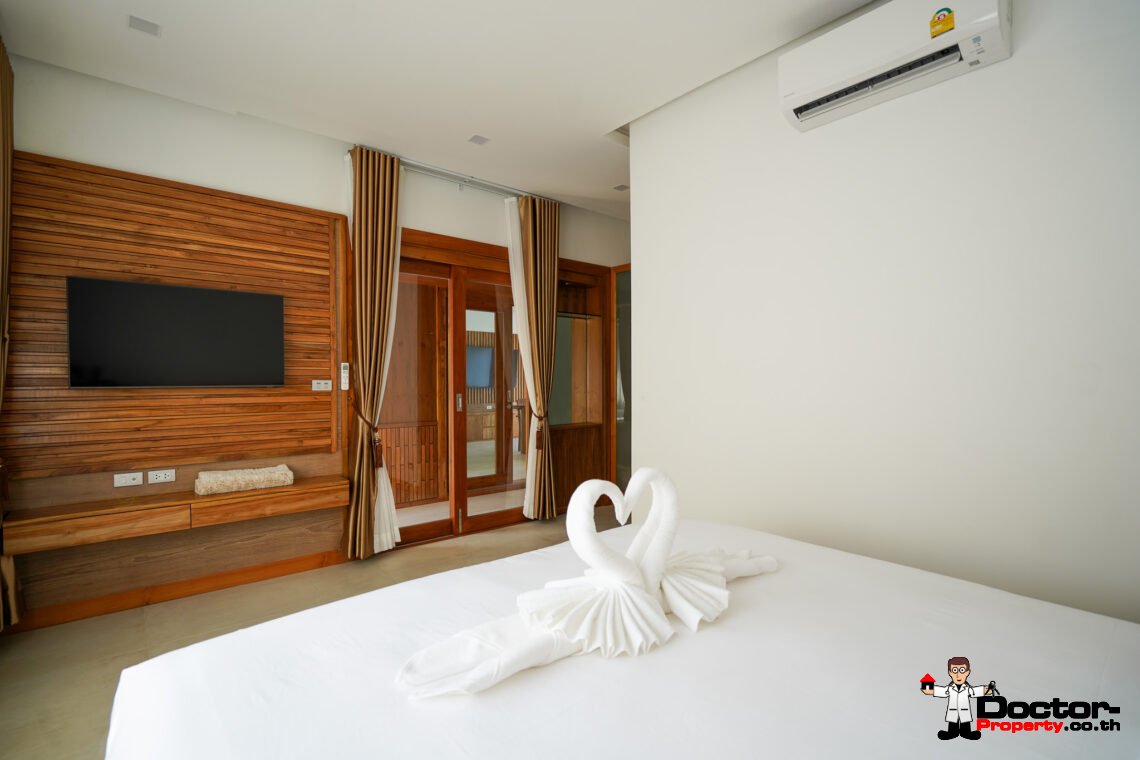 New 4 Bedroom Villa – Sea View – Bophut – Koh Samui – For Sale