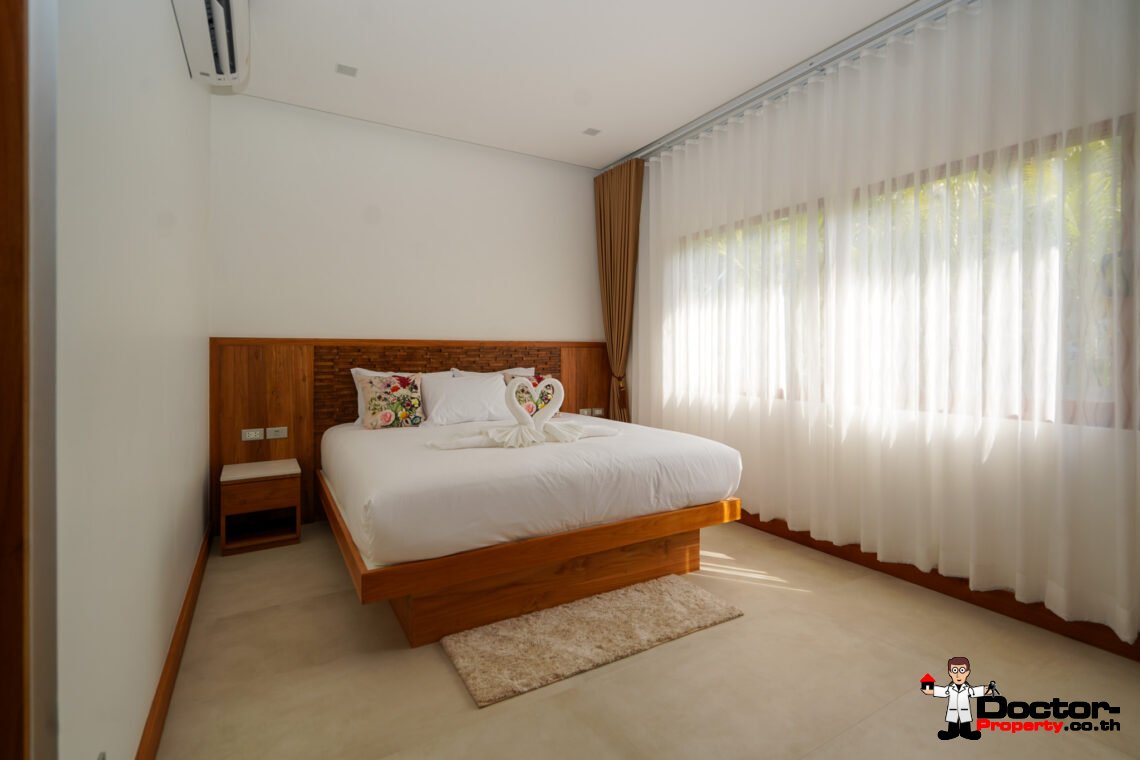 New 4 Bedroom Villa – Sea View – Bophut – Koh Samui – For Sale