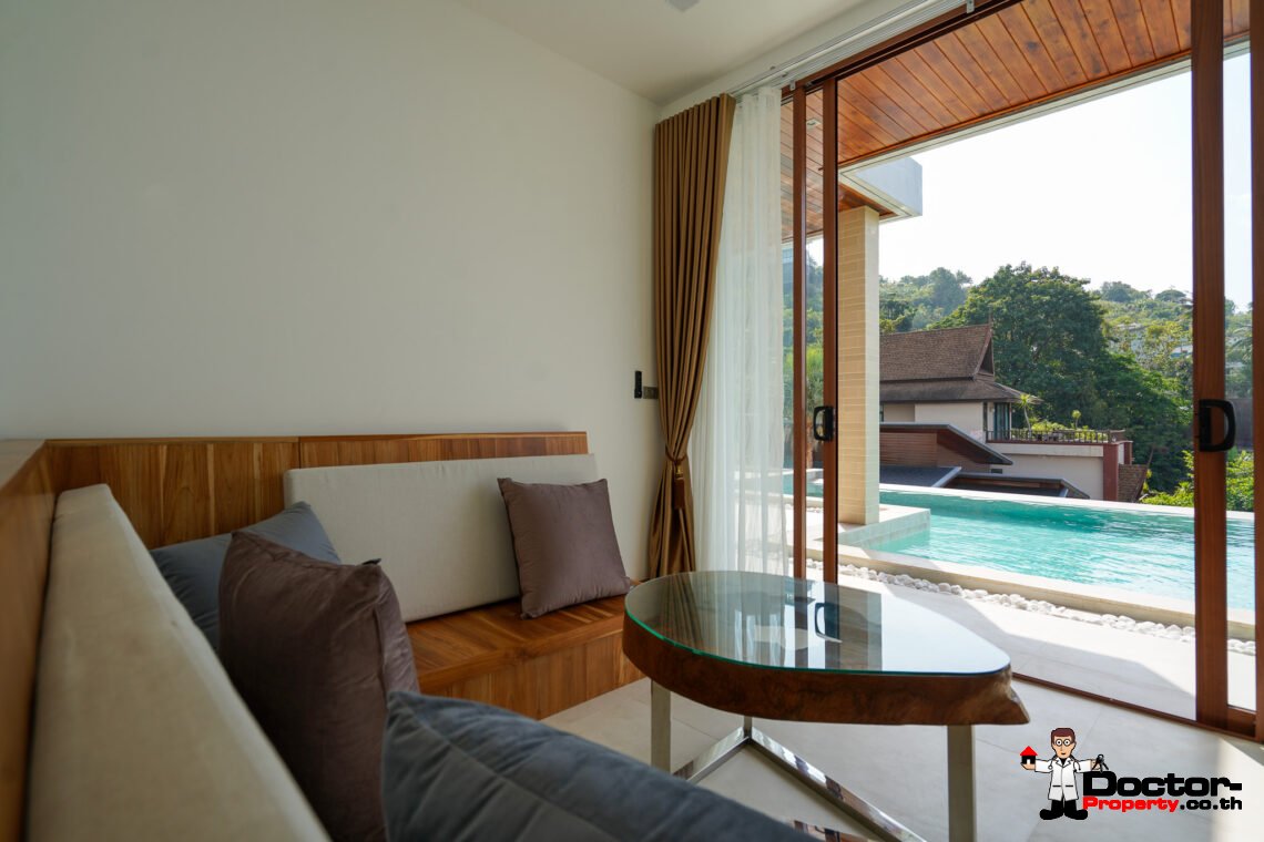 New 4 Bedroom Villa – Sea View – Bophut – Koh Samui – For Sale