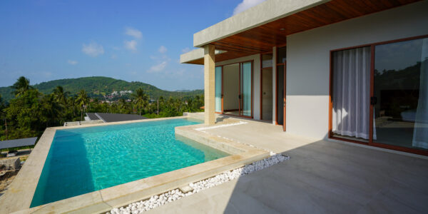 New 4 Bedroom Villa – Sea View – Bophut – Koh Samui – For Sale