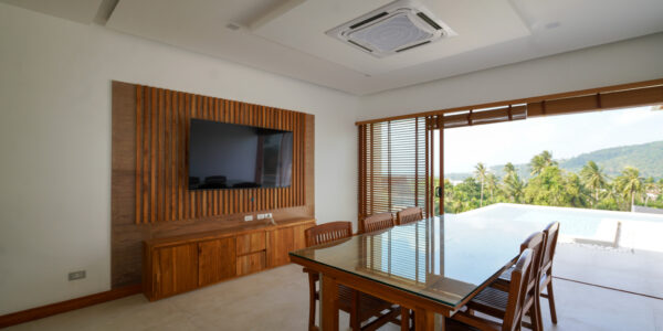 New 4 Bedroom Villa – Sea View – Bophut – Koh Samui – For Sale