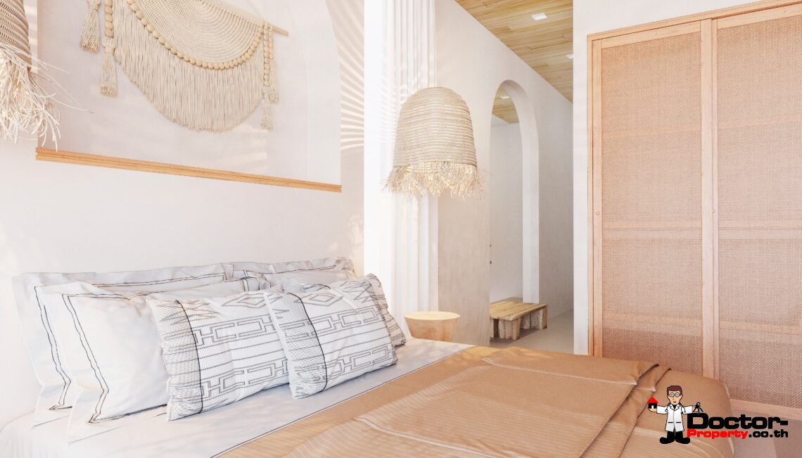 New Baliness Style Villas in The Prime Location, Choeng Mon, Koh Samui – For Sale