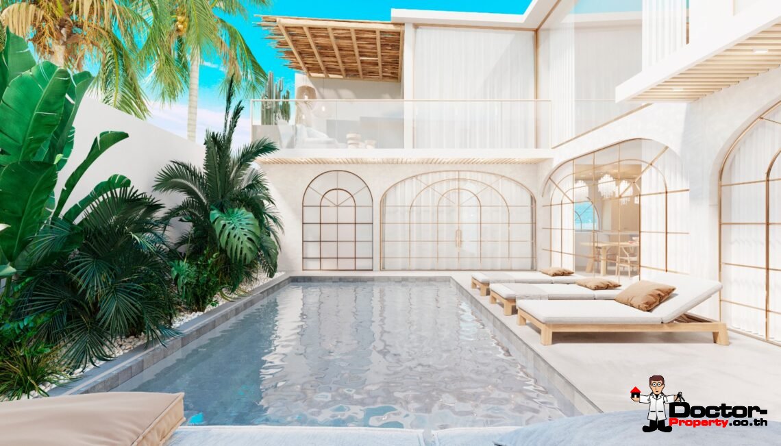 New Baliness Style Villas in The Prime Location, Choeng Mon, Koh Samui – For Sale