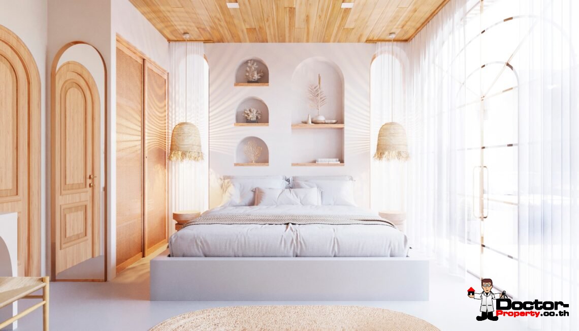 New Baliness Style Villas in The Prime Location, Choeng Mon, Koh Samui – For Sale