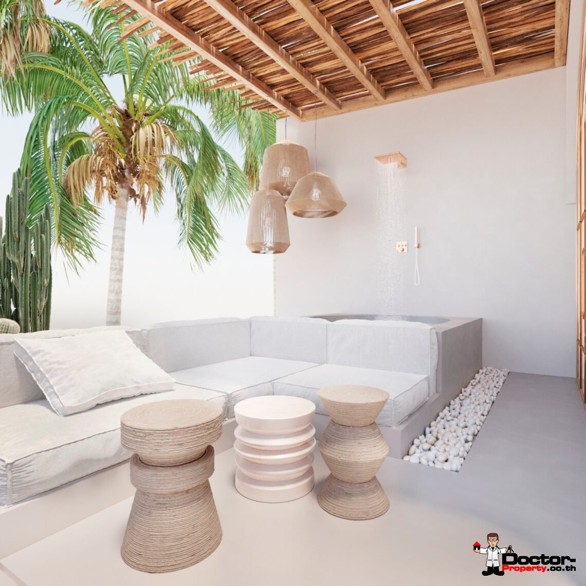 New Baliness Style Villas in The Prime Location, Choeng Mon, Koh Samui – For Sale