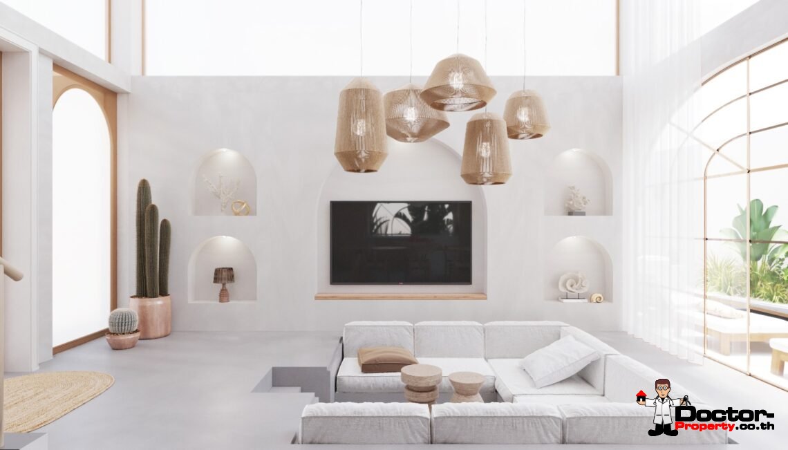 New Baliness Style Villas in The Prime Location, Choeng Mon, Koh Samui – For Sale