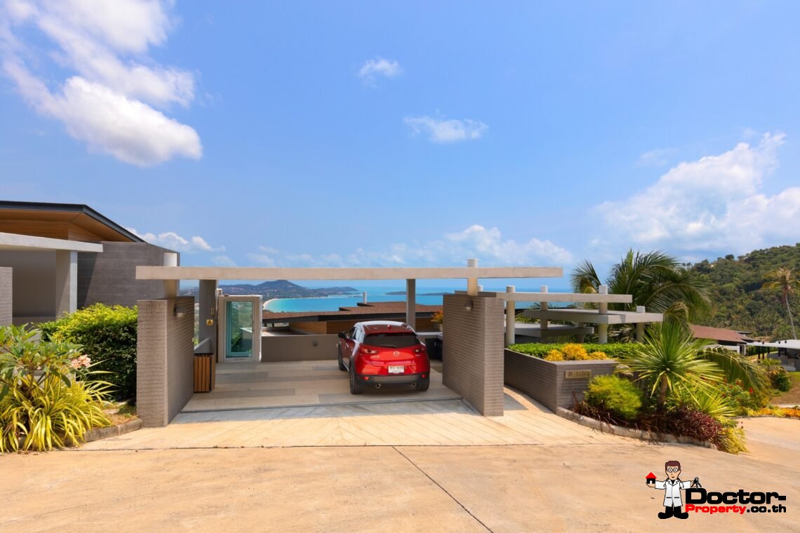 Luxury 3 Bedroom Sea View Villa – Chaweng Noi – Koh Samui – For Sale