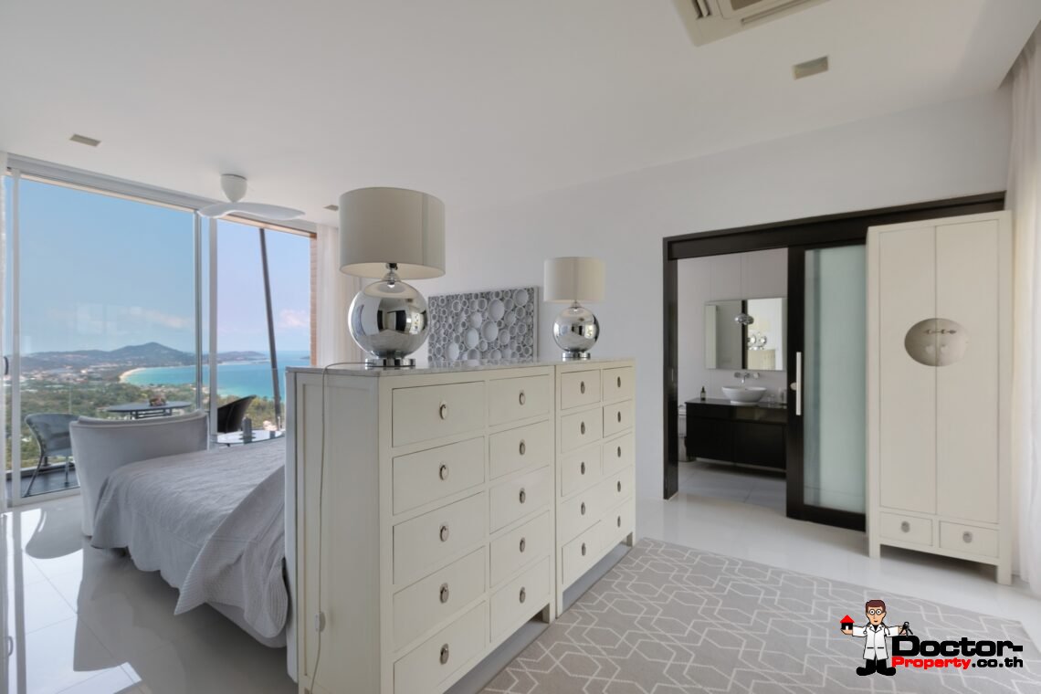 Luxury 3 Bedroom Sea View Villa – Chaweng Noi – Koh Samui – For Sale