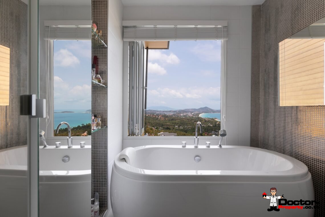 Luxury 3 Bedroom Sea View Villa – Chaweng Noi – Koh Samui – For Sale