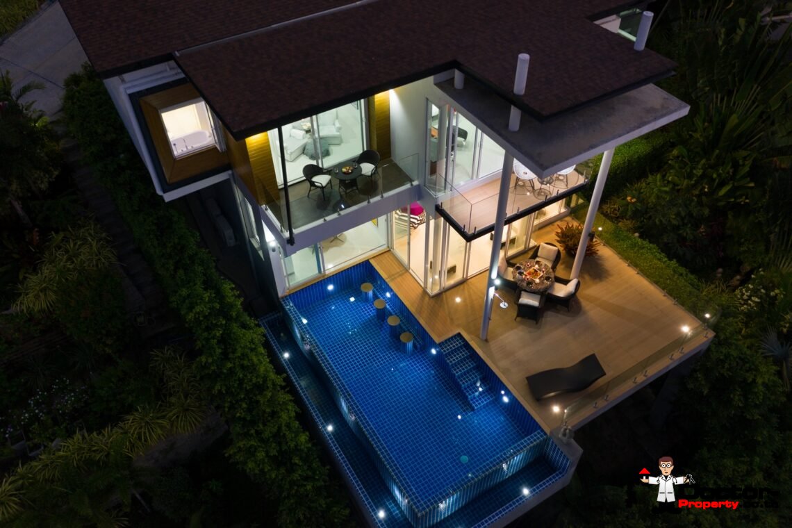 Luxury 3 Bedroom Sea View Villa – Chaweng Noi – Koh Samui – For Sale