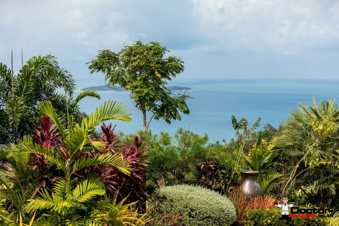 Luxury 3 Bedroom Sea View Villa – Chaweng Noi – Koh Samui – For Sale