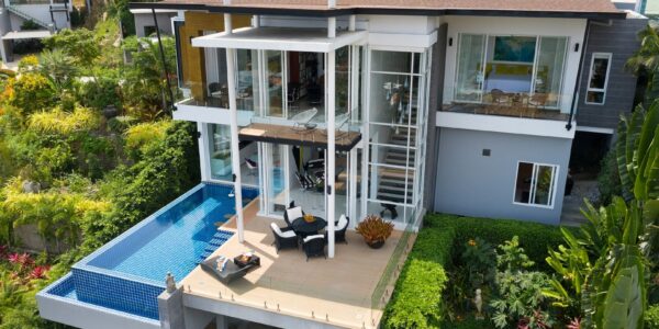 Luxury 3 Bedroom Sea View Villa – Chaweng Noi – Koh Samui – For Sale