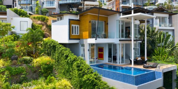 Luxury 3 Bedroom Sea View Villa – Chaweng Noi – Koh Samui – For Sale