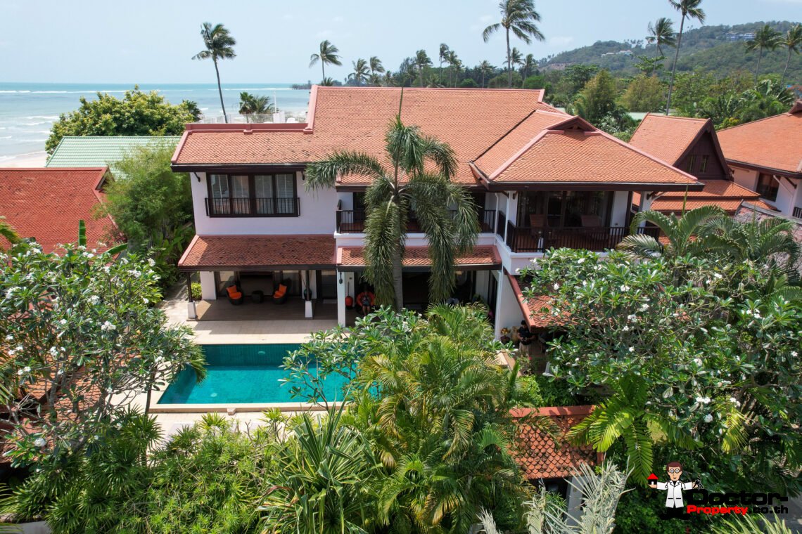 Traditional Style 4 Bedroom Villa, near Beach in Laem S