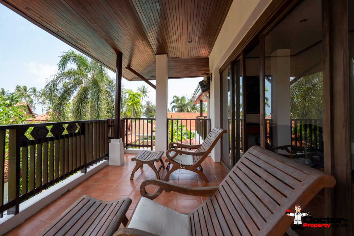 Traditional Style 4 Bedroom Villa, near Beach – Hua Thanon, Koh Samui – For Sale