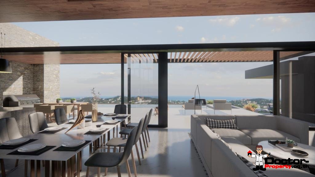 Imposing 6 Bedroom Seaview Villa in Plai Laem, Koh Samui – For Sale