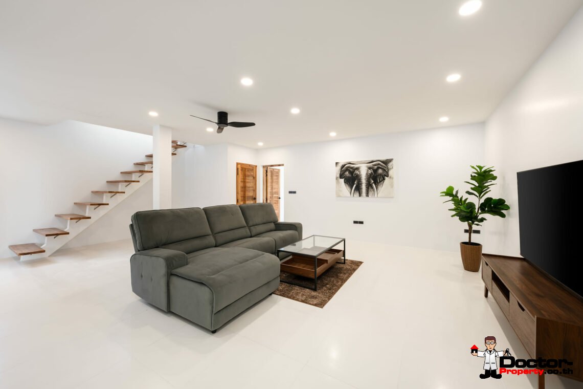 New 3-4 Bedroom Villas with Sea Views in Lamai, Koh Samui – For Sale