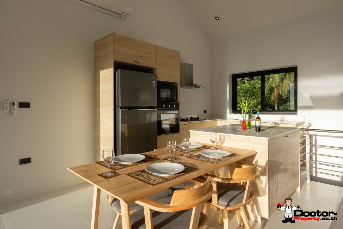 New 3-4 Bedroom Villas with Sea Views in Lamai, Koh Samui – For Sale