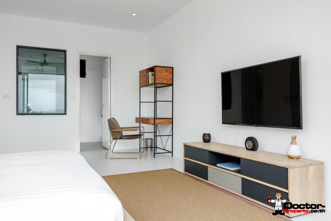 New 3 Bedroom Sea View Villa - Bophut - Koh Samui - For Sale