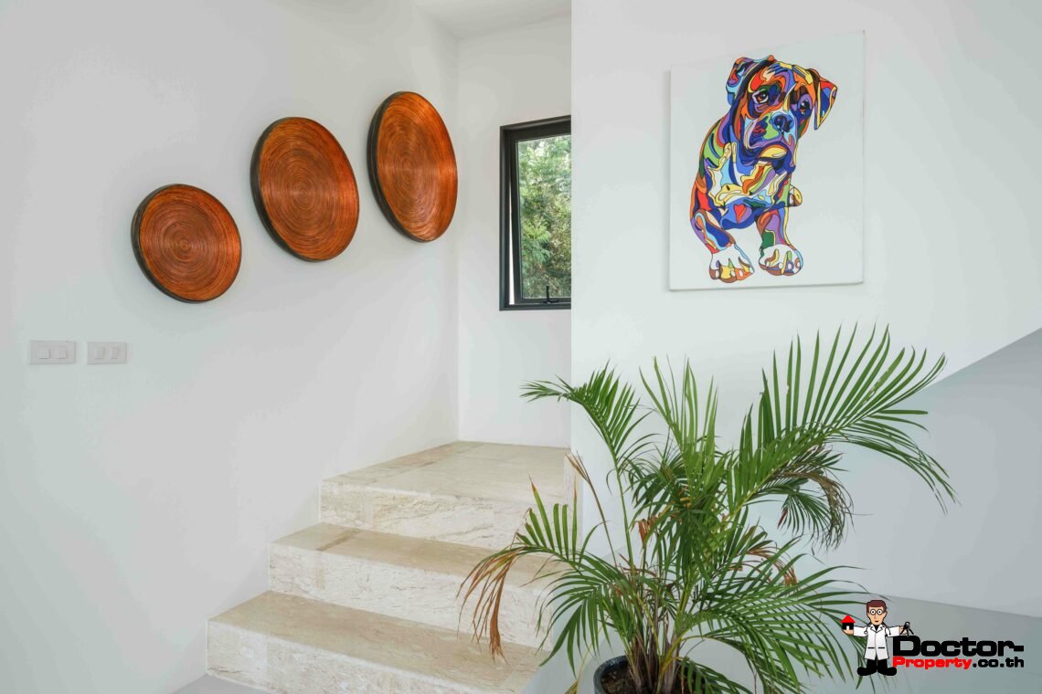 New 3 Bedroom Sea View Villa - Bophut - Koh Samui - For Sale