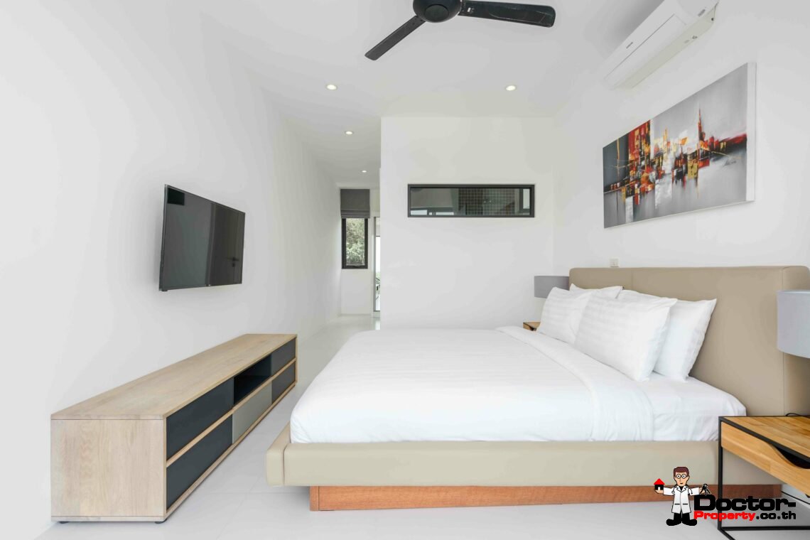 New 3 Bedroom Sea View Villa - Bophut - Koh Samui - For Sale
