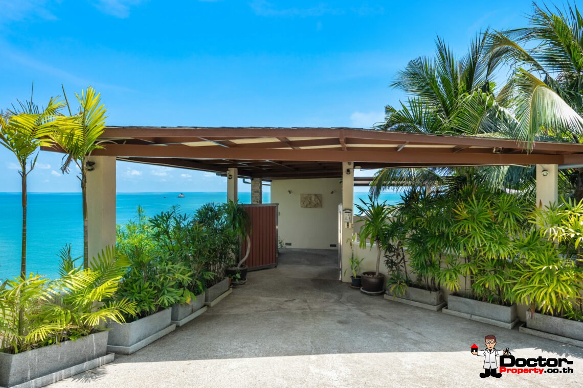 Elegant 3 – 4 Bedroom Coastal Villa in Plai Laem, Koh Samui – For Sale