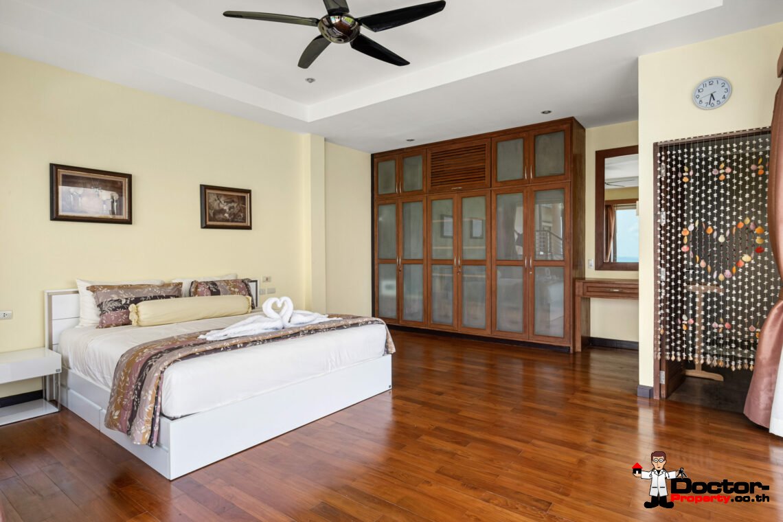 Elegant 3 – 4 Bedroom Coastal Villa in Plai Laem, Koh Samui – For Sale