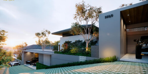 New Modern 3 Bedroom Pool Villa, Mea Nam – Koh Samui – For Sale