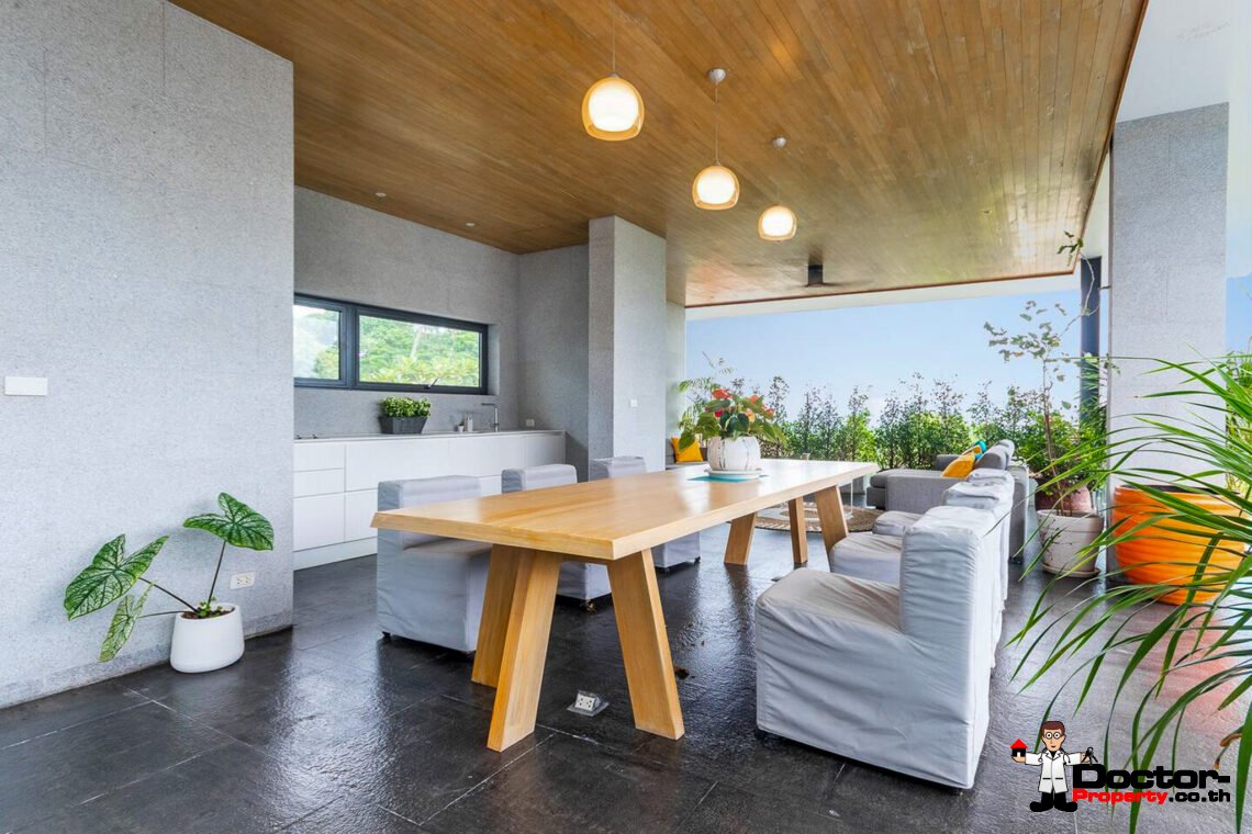 Stunning Luxury 4 Bedroom Seaviews Villa in Mae Nam Hills, Koh Samui – For Sale