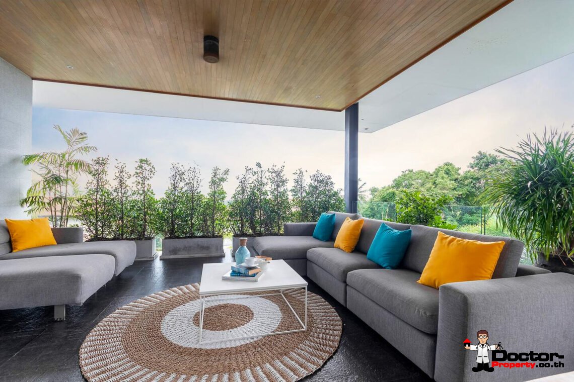 Stunning Luxury 4 Bedroom Seaviews Villa in Mae Nam Hills, Koh Samui – For Sale