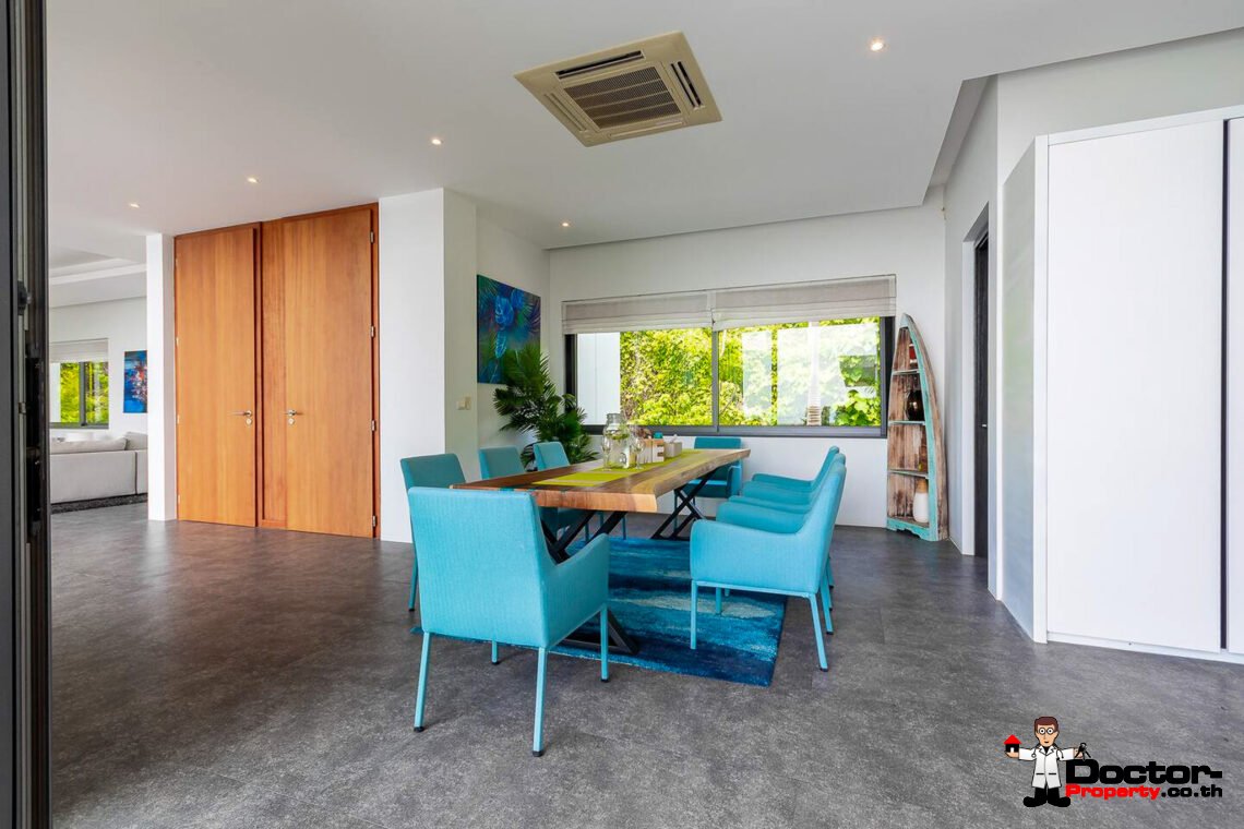 Stunning Luxury 4 Bedroom Seaviews Villa in Mae Nam Hills, Koh Samui – For Sale