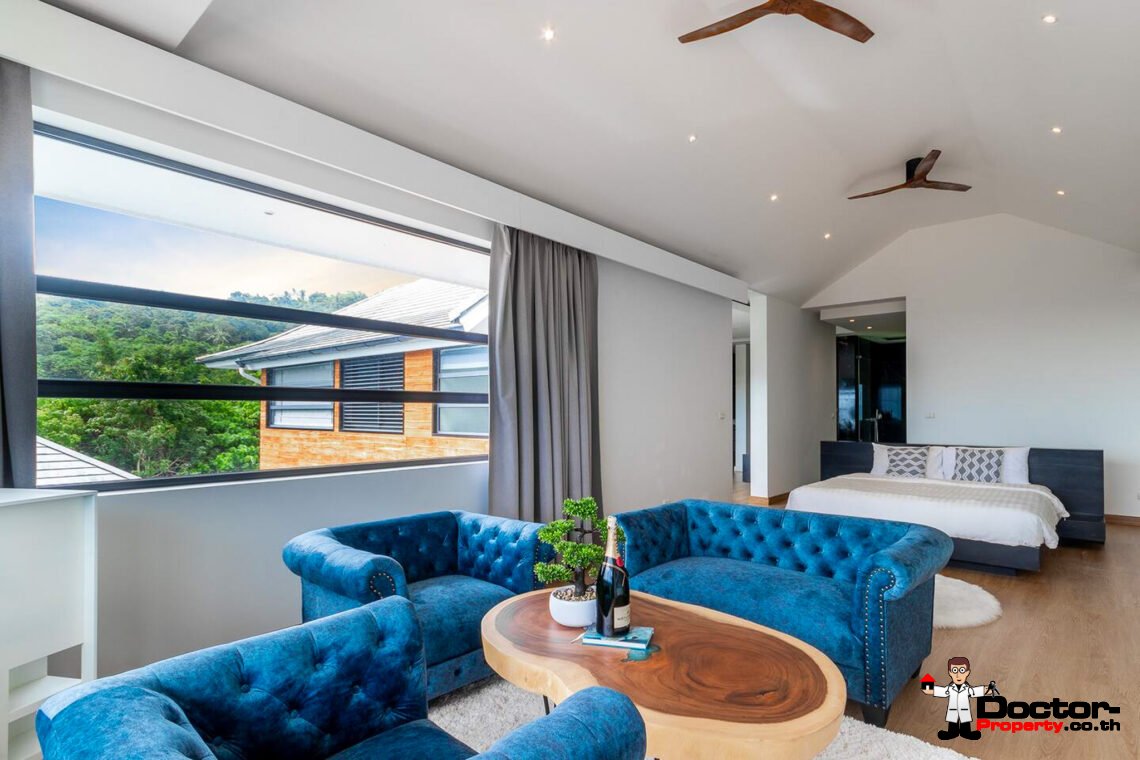 Stunning Luxury 4 Bedroom Seaviews Villa in Mae Nam Hills, Koh Samui – For Sale
