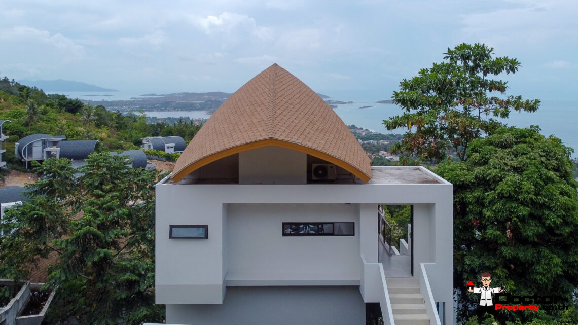 New 2 Bedroom Sea View Villa – Chaweng Noi, Koh Samui – For Sale