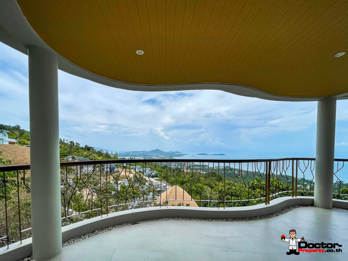 New 2 Bedroom Sea View Villa – Chaweng Noi, Koh Samui – For Sale