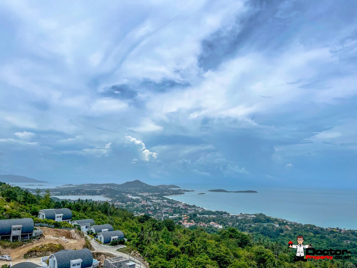 New 2 Bedroom Sea View Villa – Chaweng Noi, Koh Samui – For Sale