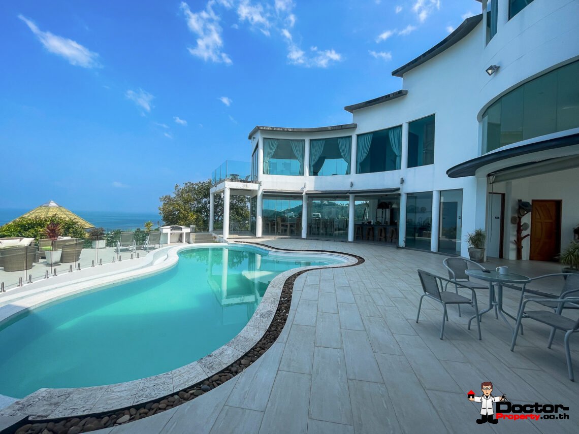Charming 7 Bedroom Sea View Villa in Bang Makham, Koh Samui – For Sale