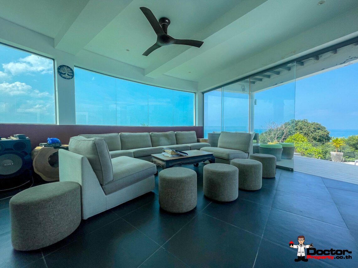 Charming 7 Bedroom Sea View Villa in Bang Makham, Koh Samui – For Sale