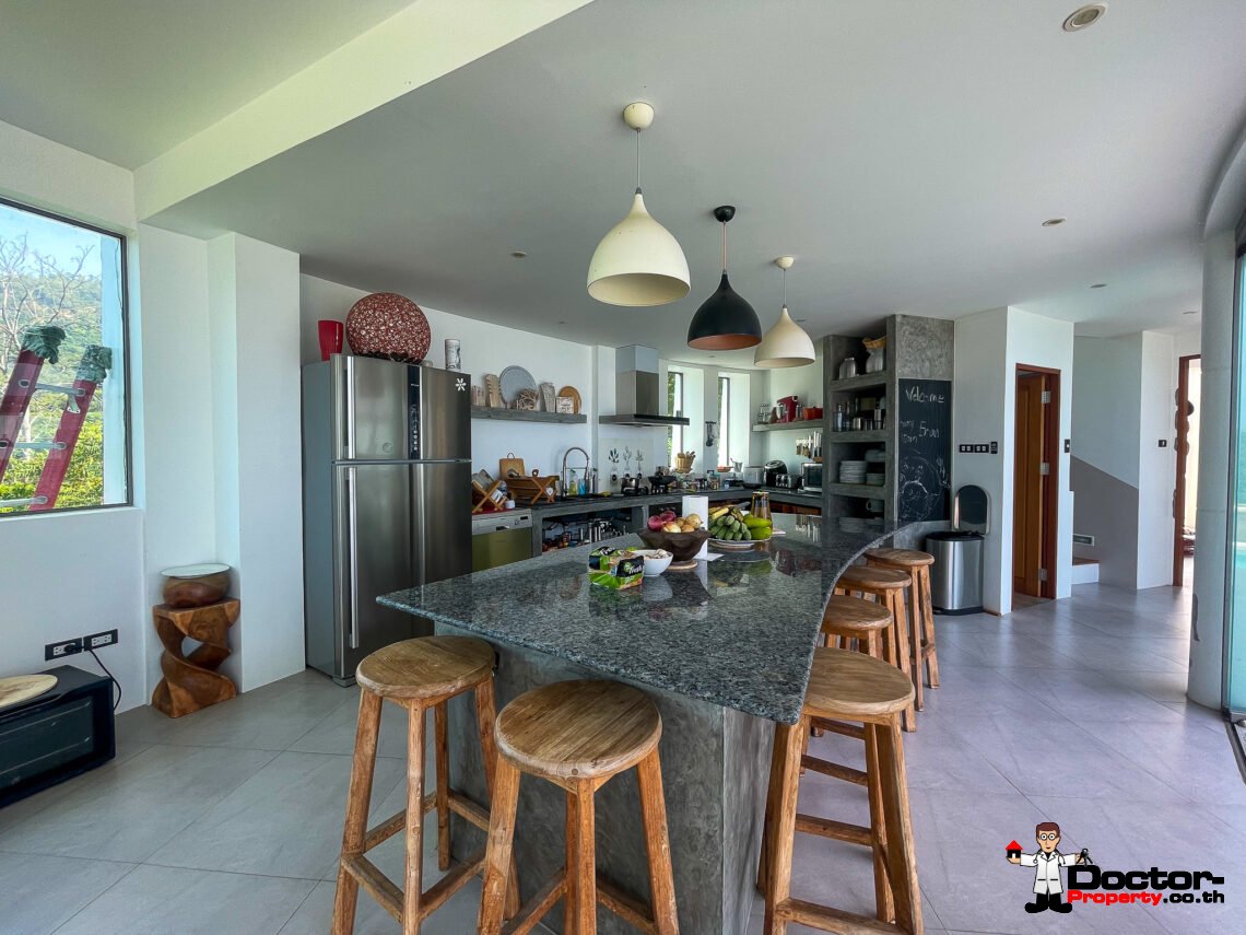Charming 7 Bedroom Sea View Villa in Bang Makham, Koh Samui – For Sale