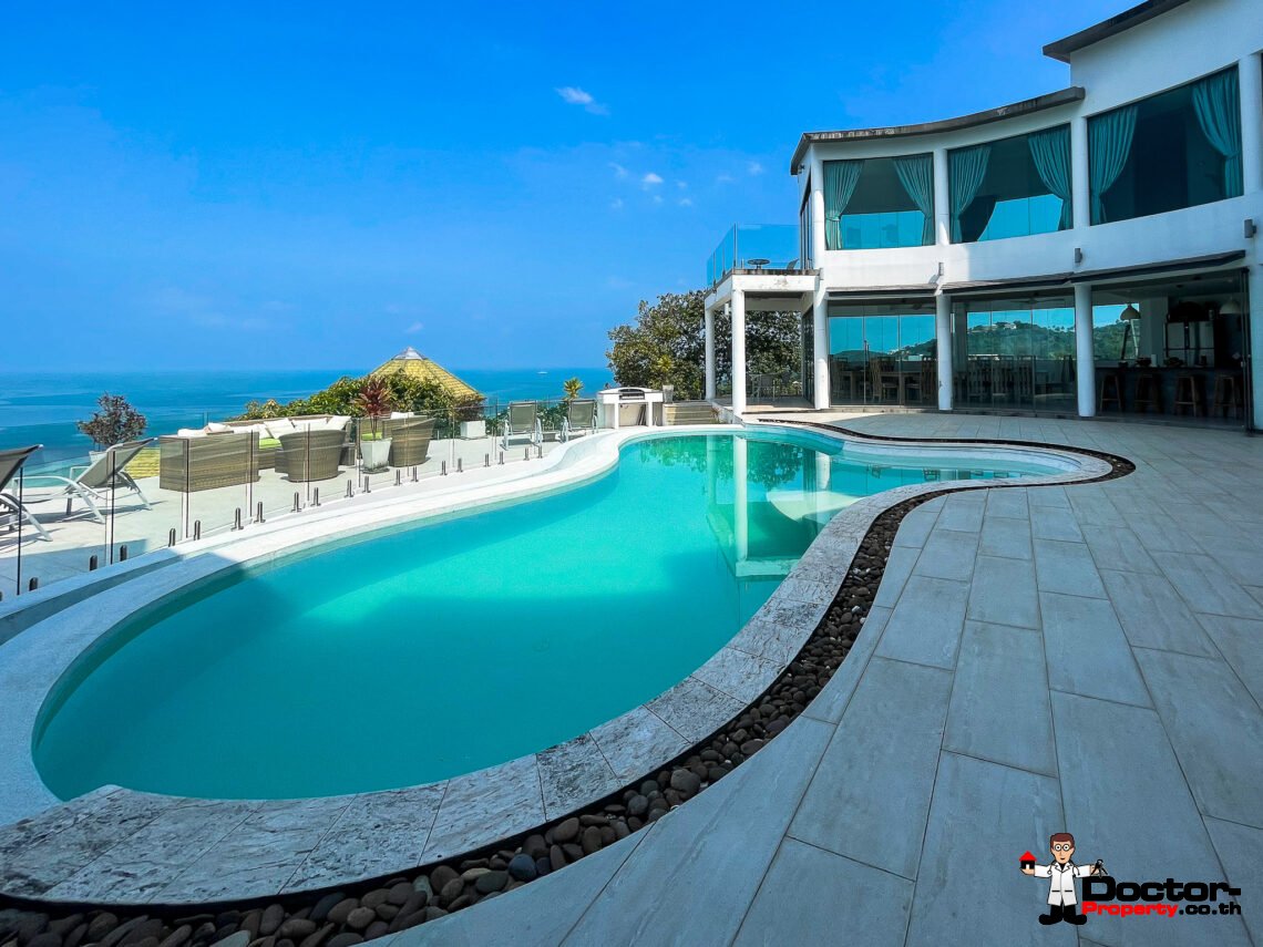 Charming 7 Bedroom Sea View Villa in Bang Makham, Koh Samui – For Sale