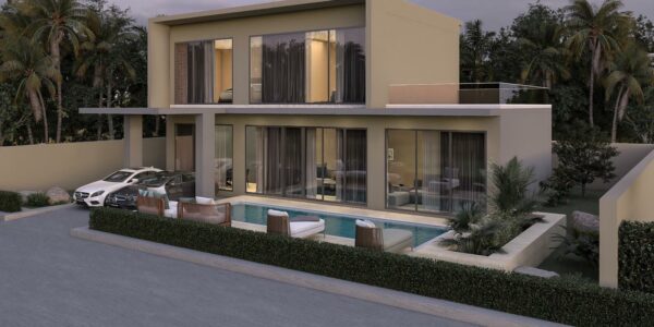 New 3 Bedroom Pool Villa – Mae Nam, Koh Samui – For Sale