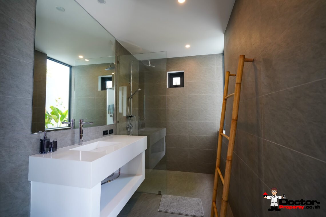 New Stunning 3 Bedroom Sea View Villa – Bophut Hills, Koh Samui – For Sale